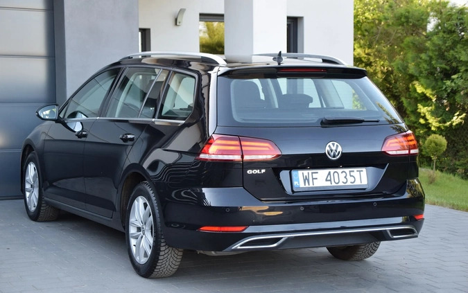 Volkswagen Golf cena 56899 przebieg: 180247, rok produkcji 2019 z Warszawa małe 631